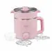 Pigeon by Stovekraft Swift Plus Multi-Cook Kettle 1.5L, with Stainless Steel Steamer, Egg Rack - Pink