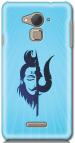 Hello Case Back Cover for Coolpad Dazen Note 3 (Black, Blue)