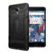 KAPAVER Oneplus 3, One Plus 3T Black Thermoplastic Polyurethane Shock Absorbent Back Cover 18.0 x 2.0 x 7 cm