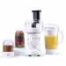 Wonderchef Nutri-blend Compact Food Processor with Atta Kneader With 4 Unbreakable Jars White, 400W