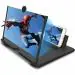 EPHEMERAL Screen Magnifier 3 for Smartphone Mobile Phone 3D HD Magnifier Screen Expanders for Movies, Videos, and Gaming Foldable Phone Stand with Screen Amplifier3