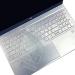 Saco Keyboard Silicone Skin Cover for HP Pavilion Laptop 15 15.6 inches Laptop - Transparent