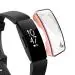 LIRAMARK Soft TPU Front Protection Case Cover for Fitbit Inspire / Inspire HR Smart Watch (Rose Gold)