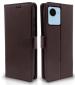 Balkans Realme C30 / Narzo 50i Prime Flip Case Leather Finish | Inside TPU with Card Pockets | Wallet Stand and Shock Proof | Magnetic Closing | Complete Protection Flip Cover (Coffee)