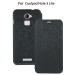Heartly Coolpad Note 3 Lite Faux Leather Black Back Case Cover