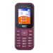 MTR Mt310 Dual Sim keypad Mobile Display 1.8 with 800 mAh Battery, Storage Upto 32MB- Maroon