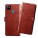 HANIRY Flip cover For Itel Vision 1 flip cover / L6005 flip cover / Brown