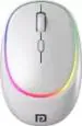 PC PUROHIT Toad IV Bluetooth mouse with 2.4 GHz Wireless, Rechargeable, Connect 3 Devices Wireless Optical Mouse (Bluetooth, 2.4GHz Wireless, White)