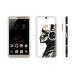 Heartly Coolpad Max A-8 Tpu Headphone Black Back Case Cover