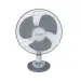 Venus Sway Hi Speed Table Fan-STF 400 (Grey)