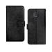 Fastship Leather Finish Inside TPU Wallet Stand Magnetic Closure Flip Cover for Motorola G6 Plus - Starry Black