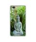 Casotec Buddhism DesignPrinted Silicon Soft TPU Back Case Cover for Lava V2s