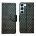 Dhar Flips Black Dot Flip Cover for VIVO T3 5G | Magnetic Case | Shock Absorbent | Flip Cover VIVO T3 5G