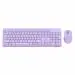 Zebronics Companion 200 Wireless Combo Keyboard - Purple