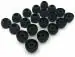 Badshah Premium Replacement Silicone Rubber Earbuds Tips Compatible for boAt Airdopes 141 Medium Size, Eartips, Earpads, Earplugs (6 Pair-12pcs) (Black)