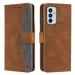 Autofocus Faux Leather Back Case Flip Cover for Samsung Galaxy A14 5G, Samsung A14 5G with ID Card Slot | Foldable Stand | 2 Card Slot | 1 Cash Slot | Magnetic Closure - Executive Brown, 21634