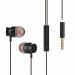 Wissenschaft JP14-Pro Black in Ear Wired Headphones with Mic