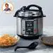 Wonderchef 3 Litres Nutri-Pot Electric Pressure Cooker with 7-in-1 Functions, Black