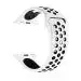 RUPELIK (Nike Button 40mm Strap White(Dot Black) Soft Silicone iWatch Strap Series 7,6,5,4,3,2,1/SE Compatible For Strap 40mm/41mm/38mm Smart Watch Strap (White Dot Black)