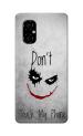 Tweakymod Printed Clown- Don'T Touch My Phone Back Cover for POCO M4 5G