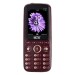 MTR Boss Dual Sim keypad Mobile Display 2.4 with 3000 mAh Battery, Storage Upto 32MB- Maroon