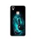 Casotec Cool Headphone Design Printed Silicon Soft TPU Back Case Cover for Vivo V3