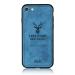 Lejaao iPhone SE 2nd Generation Blue Cloth, Leather, PC and TPU Mobile Back Cover