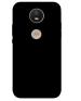 Shagya Motorola Moto E4 Black Silicon Back Cover Case