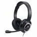 iBall USB Headset- Upbeat V2-Adjustable Boom Mic I Easy Access Controller I USB Headset with Mic- Ideal for Call/Meeting/Classes - Black