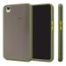 Coverage OPPO A37f Back Cover Smoke Case | Camera Bump Protection Frosted Matte | 360 Degree Shockproof Anti-Drop for Oppo A37 / A37F / A37FW - Guava GREEN
