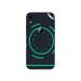 GADGETSWRAP Printed Vinyl Skin Sticker for Apple iPhone XR - Simple Circle Minimalism