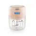 BOSS Mini USB Chopper,250 ml Rechargeable Wireless Chopper for Kitchen, One Touch Operation with Stainless Steel Blades, Pink