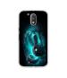 Casotec Cool Headphone Design Printed Silicon Soft TPU Back Case Cover for Motorola Moto G4 Plus
