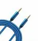 Ditto Hub AUX Cable 1.5 m 3.5 mm Jack Aux to Aux Braided Premium Cable (Blue)