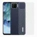 Kite Digital Oppo F17 Back Screen Protective Film Carbon Fiber Skin Transparent Screen Guard Sticker (Pack of 3)