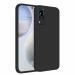 LIRAMARK Silicone Soft Back Cover Case for Vivo X60 (Black)