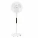USHA MIST AIR DUOS 400 mm 3 Blade Pedestal Fan (White, Pack of 1)