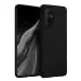 LIRAMARK Liquid Silicone Soft Back Cover Case for OnePlus 9 Pro / 1+9 Pro (Black)