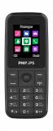 PHILIPS E125, Dual Sim, Black, Feature Phone