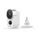 Active Pixel 1080P HD Waterproof Outdoor Wireless Home Security Camera System with Rechargeable Battery, Night Vision and Motion Detection (White and Black)