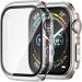 JOBINKA (iWatch Case 41mm Transparent) Smart watch Tempered Screen Guard for iWatch 41mm Case Of Apple Watch Series 7 With Bumper Case Cover (Transparent) (ONLY ORIGINAL APPLE WATCH CASE) (NOT COPY WATCH CASE)