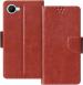 Sbms Realme C30, Realme C30S, Realme 50I Prime Brown Artificial Leather Shock Proof Flip Cover