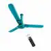 Atomberg Studio Plus 3 Blade 1200 mm BLDC Motor, Remote Control Ceiling Fan with LED Lights, Aegean Blue