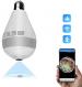 AVOIHS D Bulb 45kk Wireless Security Camera with Full HD Wi-Fi Bulb (Black)