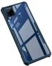 Creativo Mobiles Realme C15 Black, Transparent Plastic Flexible Grip Case Back Cover
