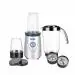 Boss Nutri Plus 400 Watts Juicer Mixer Grinder Blender, 3-Jars,Silver