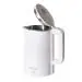 Tesora Large Premium Electric Kettle 1.8L Stainless Steel Inner Body Portable 1500 Watts 1 Year White