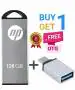 NP 128 GB Pen Drive USB 3.0 with Free Type C OTG, Connector (Silver)