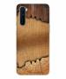 BHAI COVER OnePlus Nord , 1+ Nord Polycarbonate Abstract Wooden Stylish Designer 3D Printed Mobile Phone Back Cover