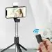 BOPUD Selfie Stick, Extendable Selfie Stick with Wireless Remote and Tripod Stand, Portable, Lightweight, Compatible with All Smartphone and Mobile .